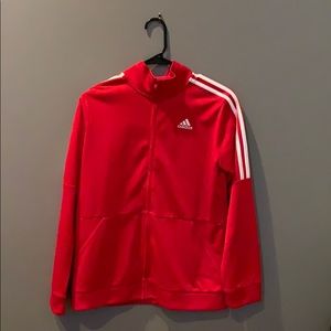 Red Adidas Athletic Jacket